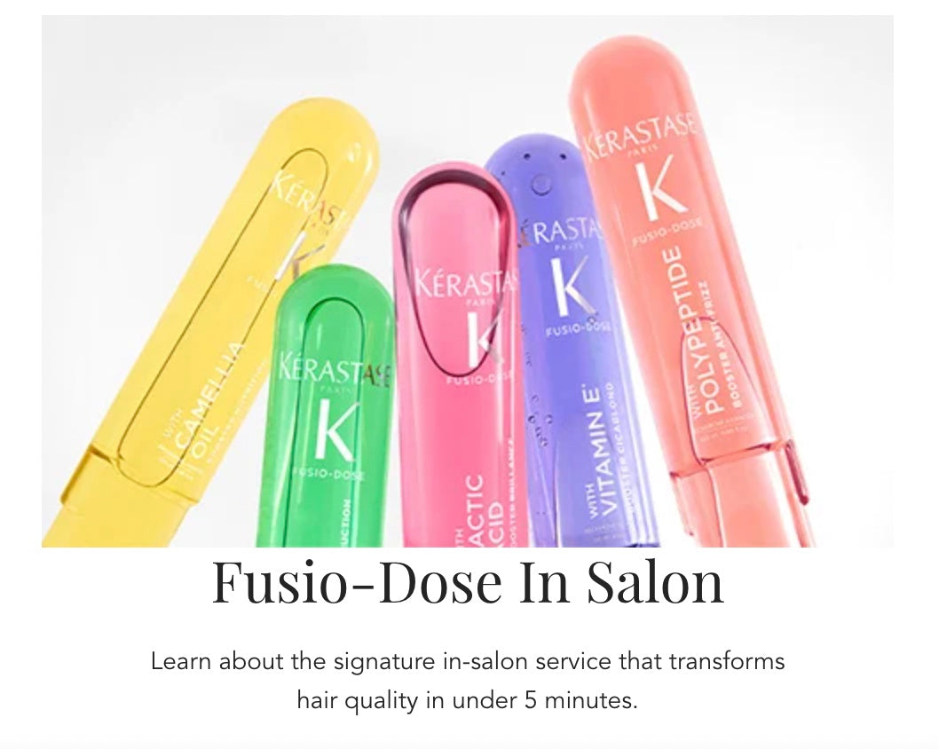 6 salon hair treatments you need in your life. Kérastase Ritual Fusio Dose.