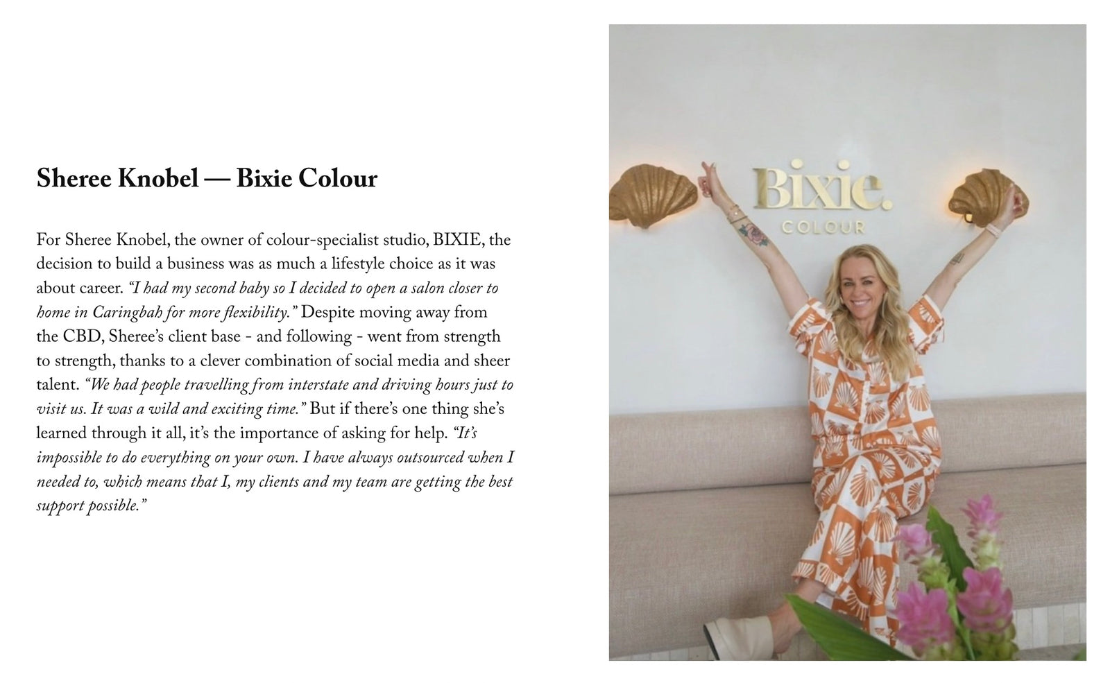 International Womens Day - Sheree Knobel & Shire Scout