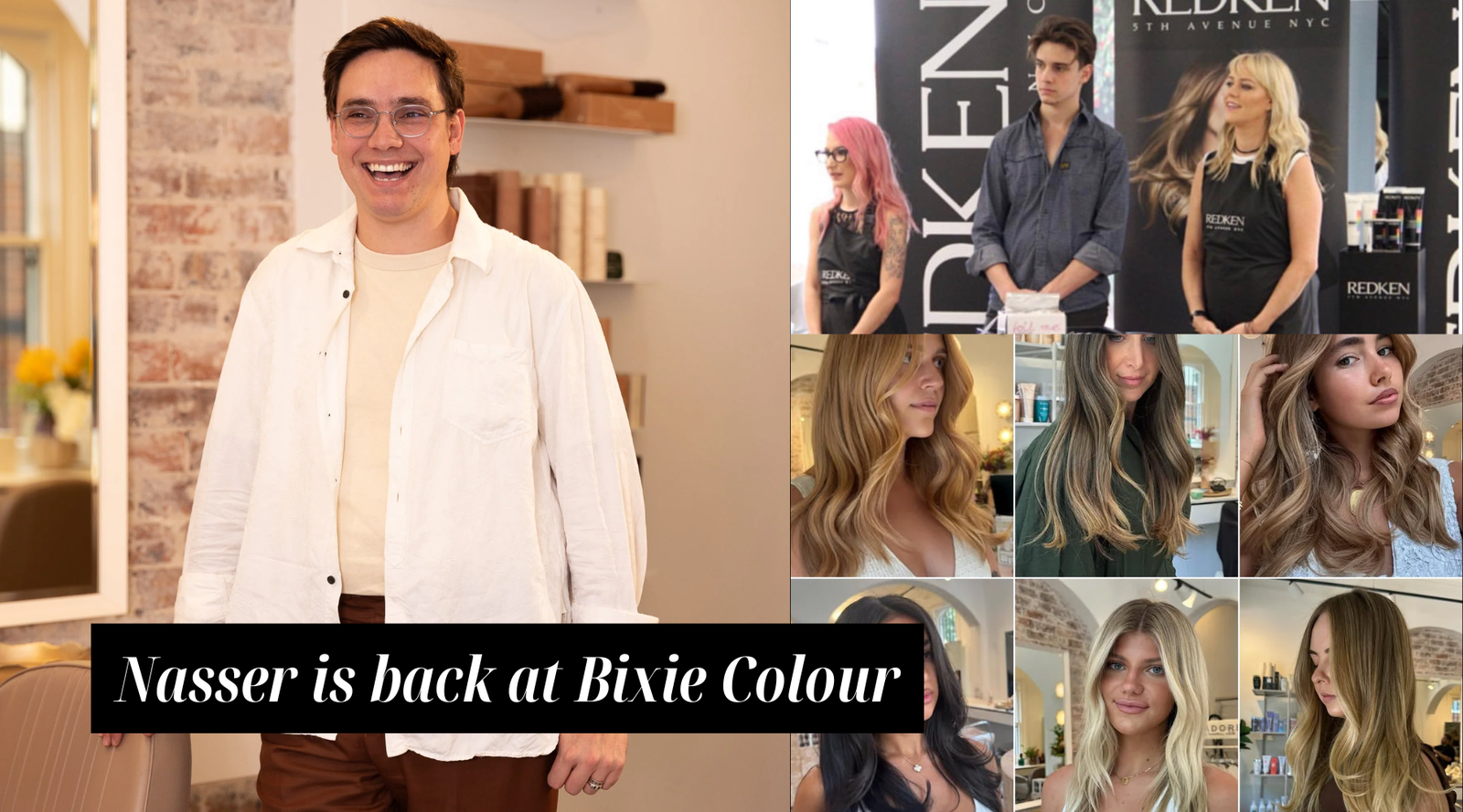 Nasser Is Back at  Bixie Colour Surry Hills
