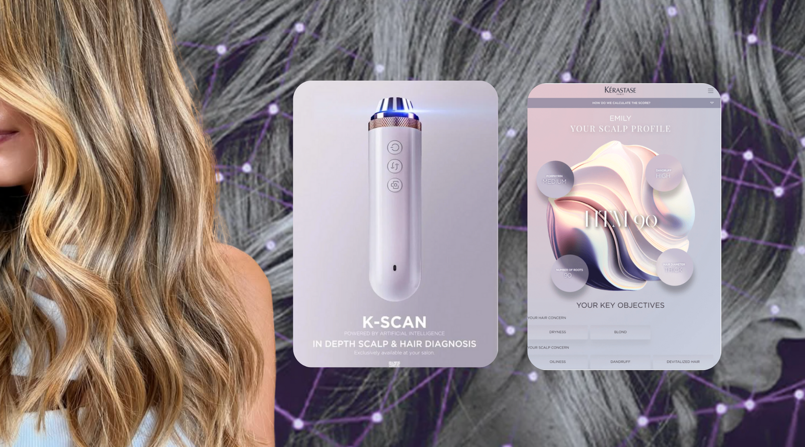 Discover Your Personalised Scalp Analysis with Kérastase K-Scan at Bixie