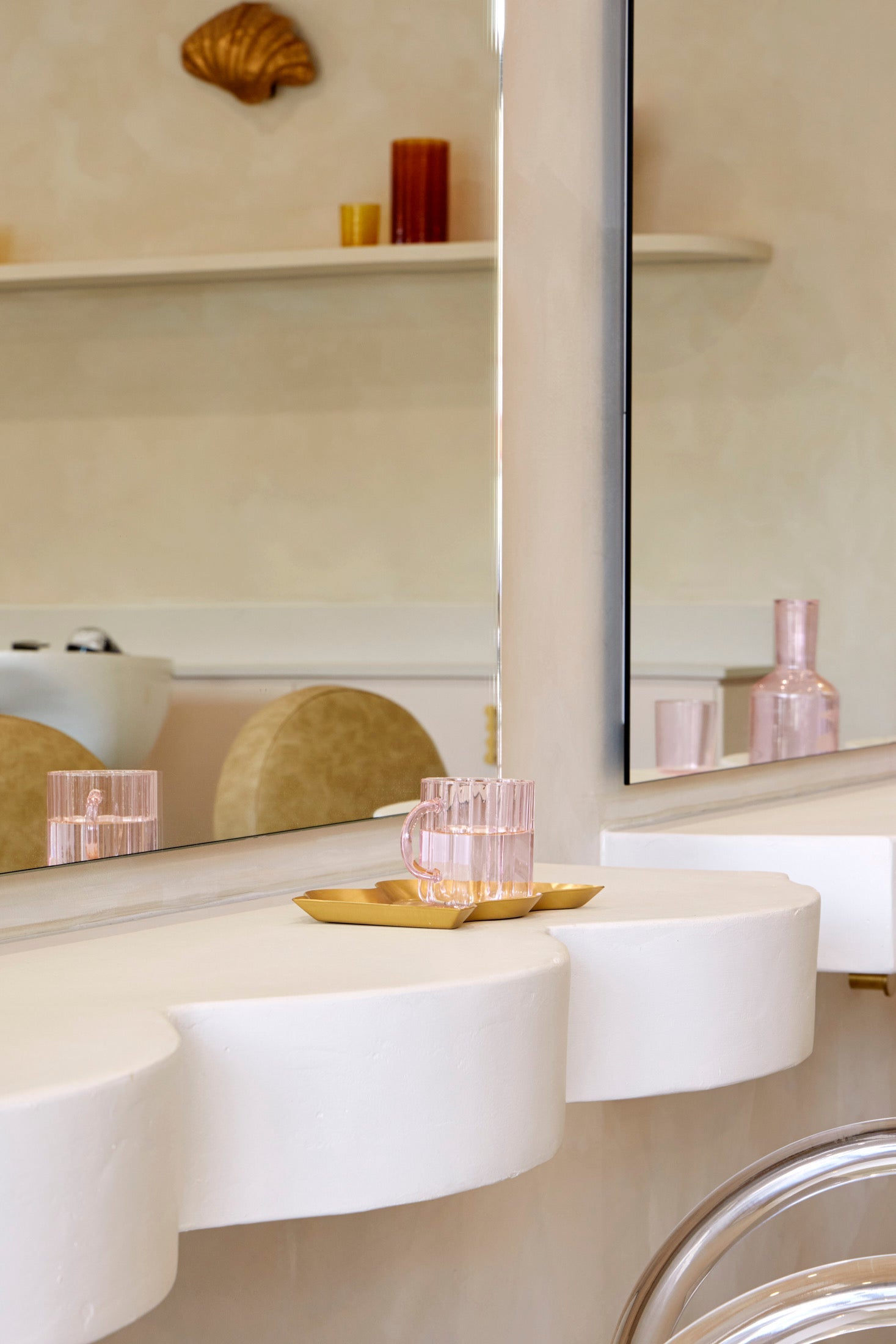 The Bixie Colour Salon Renovation // A Splash of Miami meets Palm Springs Vibes